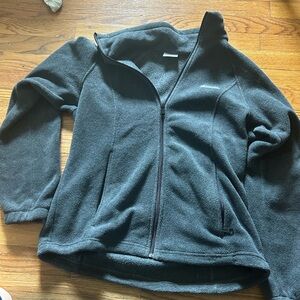 Dark grey Columbia fleece size L